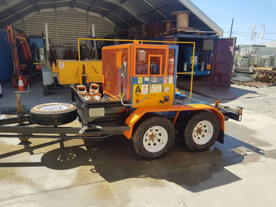 Trailer Mounted Winches Excess Power Equipment